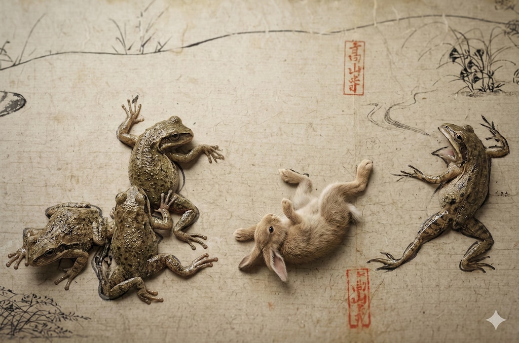 鳥獣戯画(令和版)