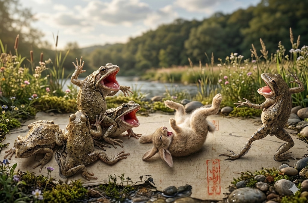 鳥獣戯画(令和版)