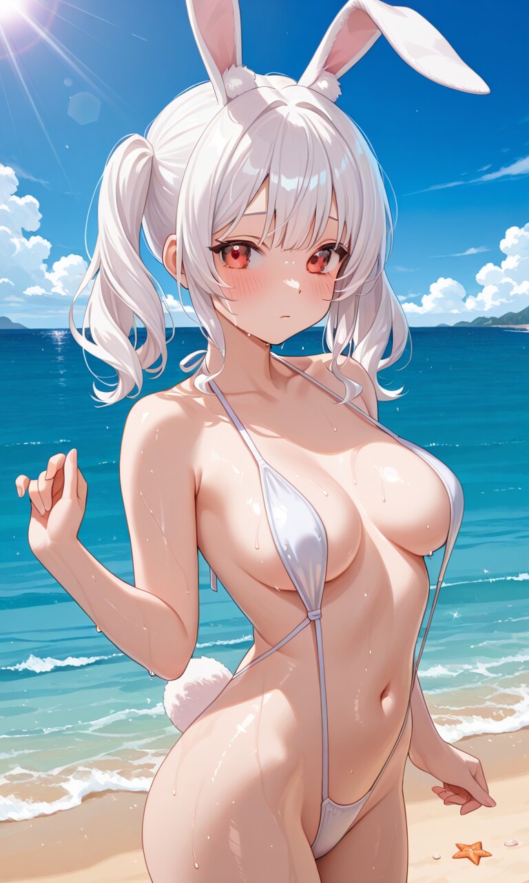 スリングショット兎娘