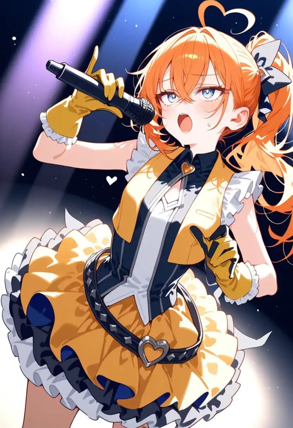 294 アイドル服で演歌を熱唱するドヤ子