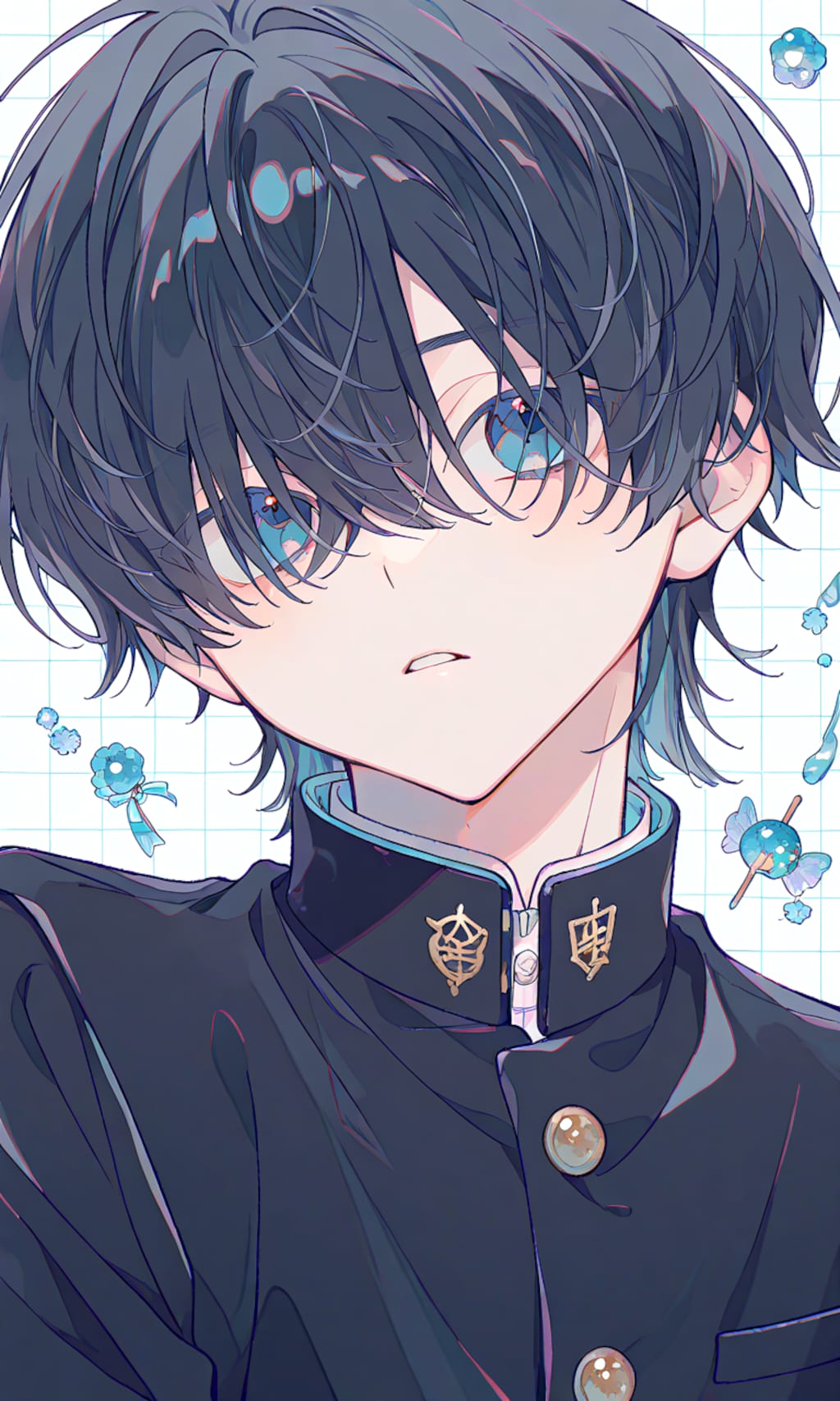 学ラン目隠れくん