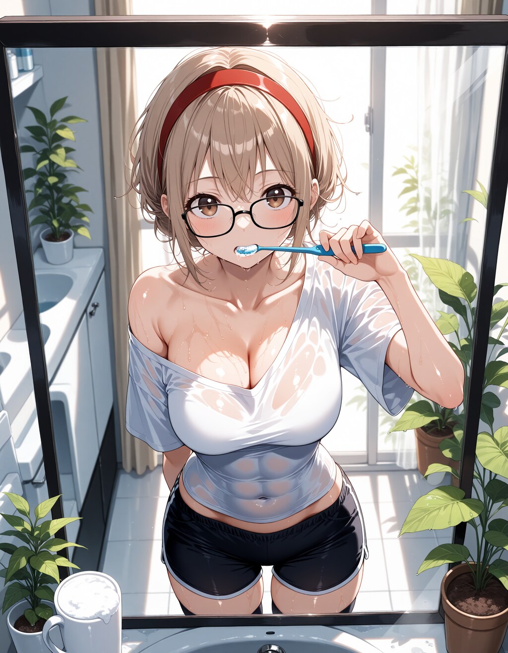 【今日の腹筋】歯磨き