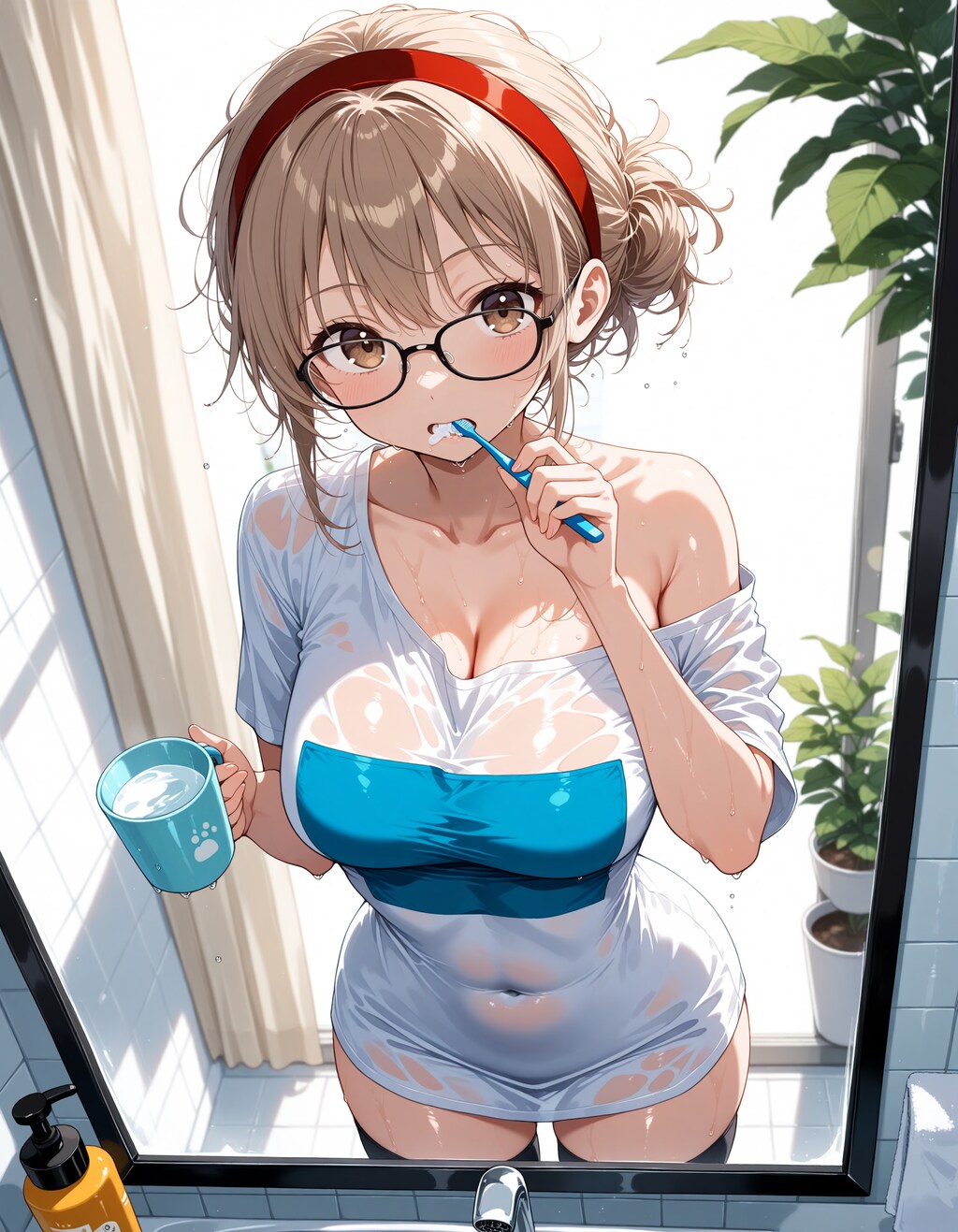 【今日の腹筋】歯磨き