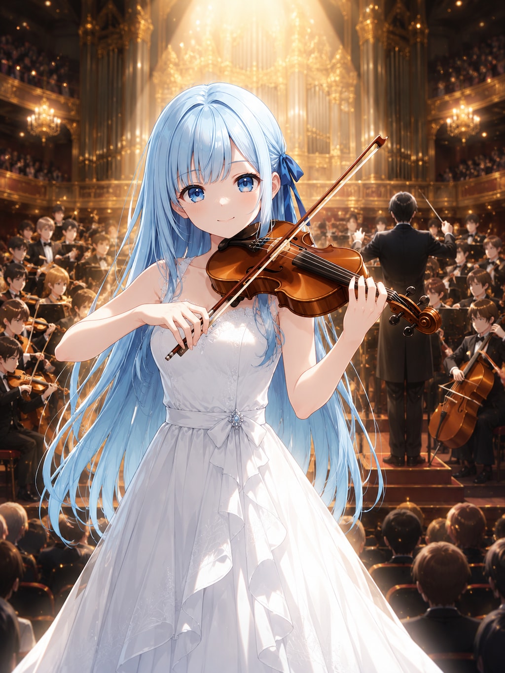 バイオリンソリスト優葵ちゃん