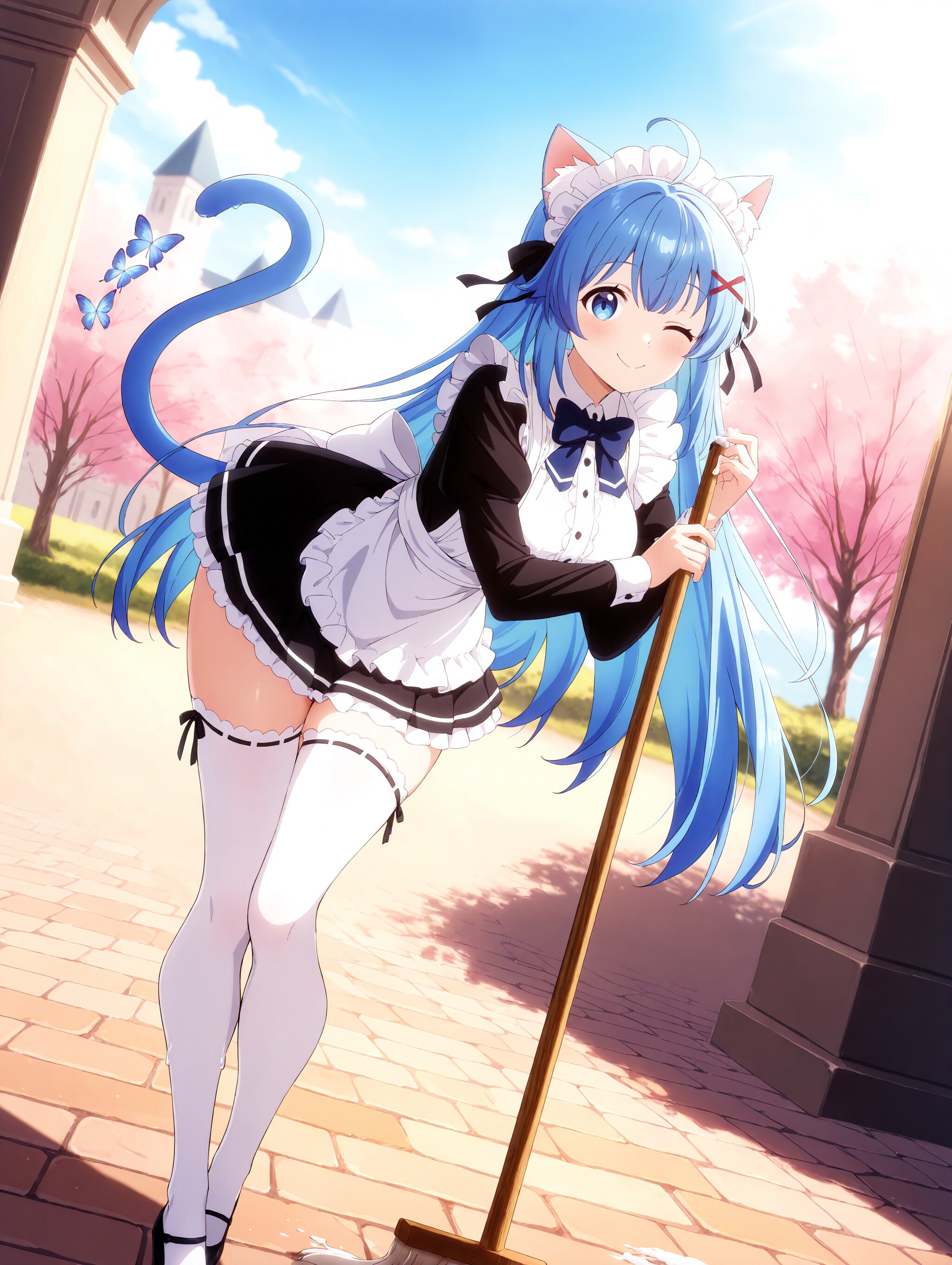 メイドのお仕事頑張るよ♪