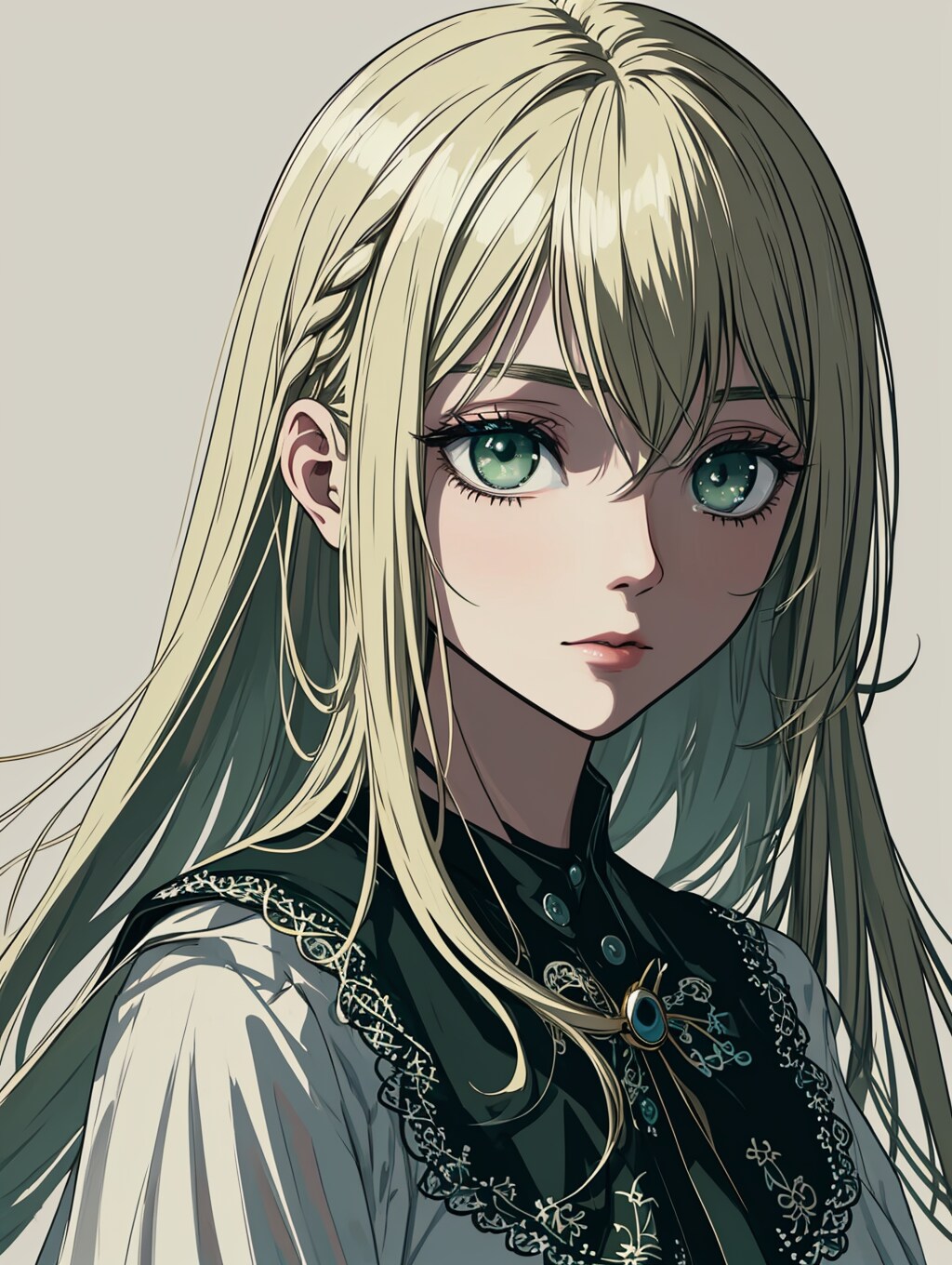 お人形のような少女