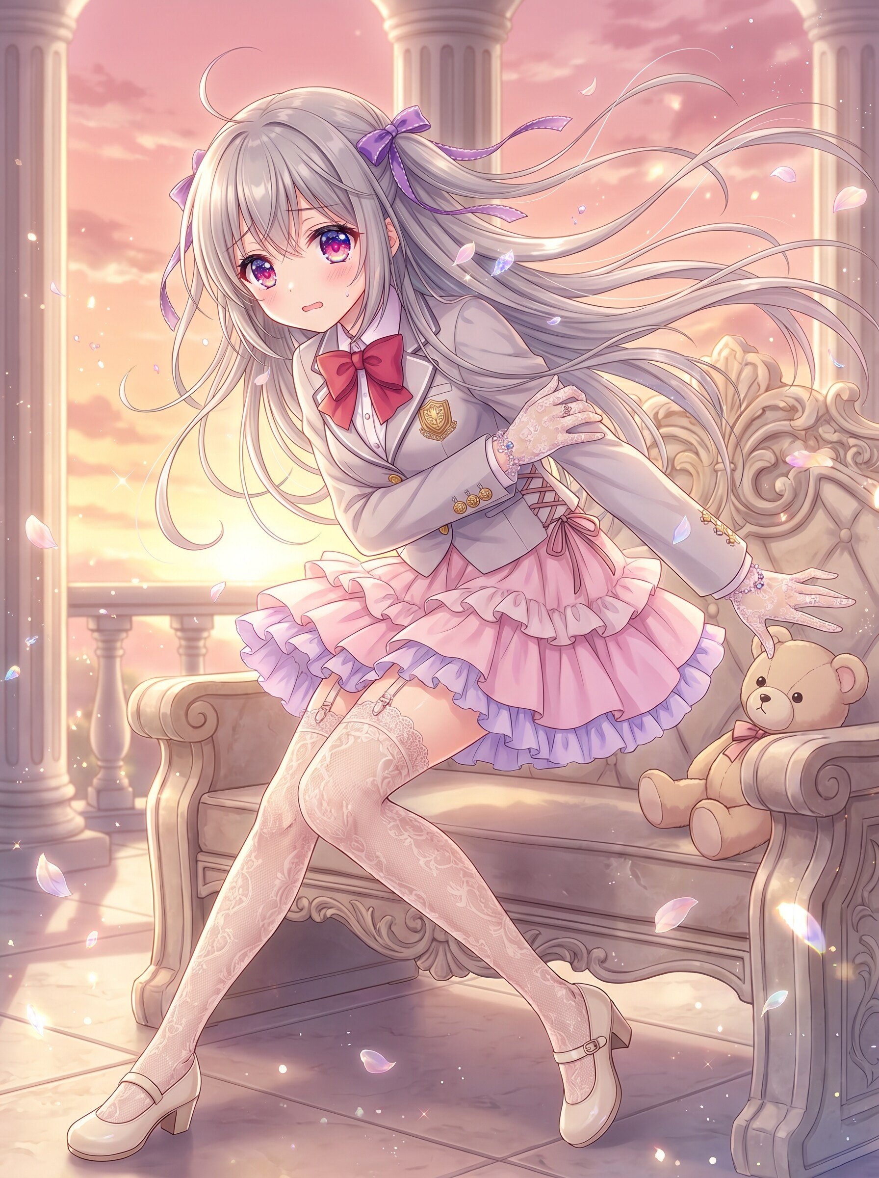 薄紅黄昏の銀糸姫