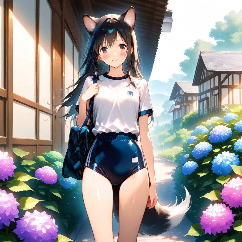 ブルマ下校ケモミミさん！