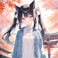 錦秋に猫娘 | Pony系お試しもつけて候 4枚目