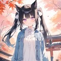 錦秋に猫娘 | Pony系お試しもつけて候 3枚目