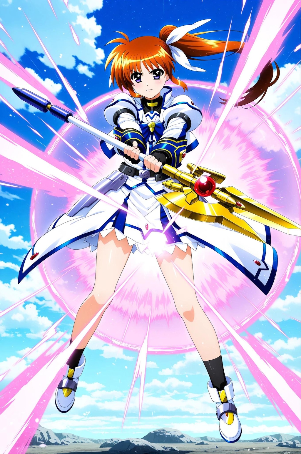 なのは➡　ここは私に・・・