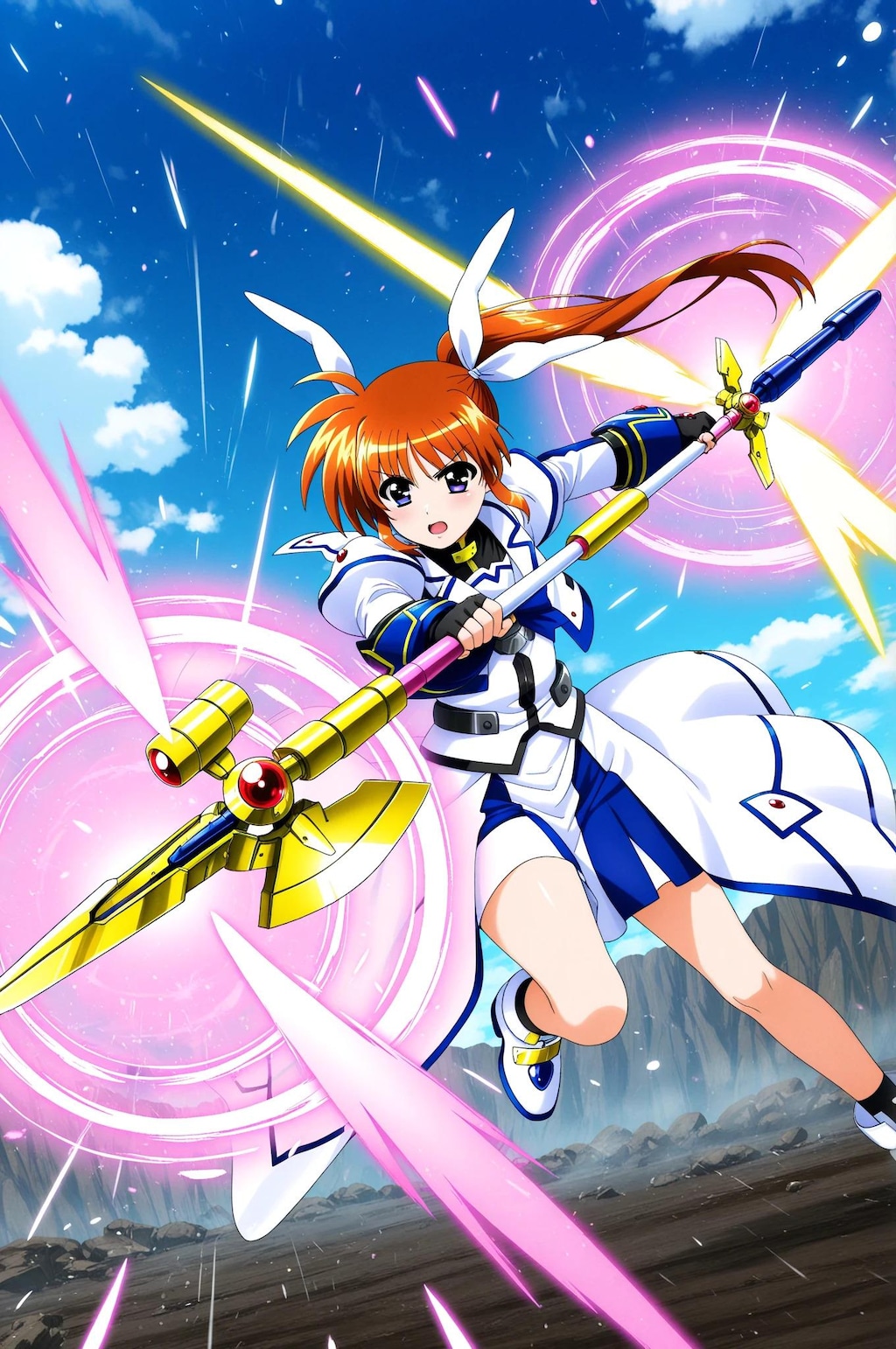 なのは➡　ここは私に・・・