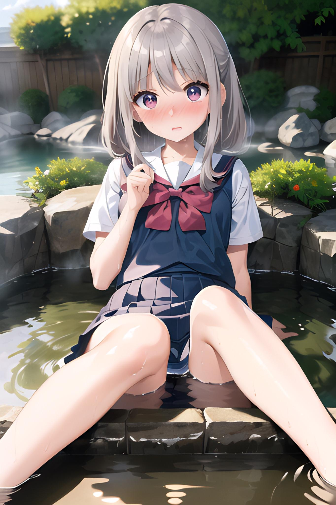 このまま入るの？