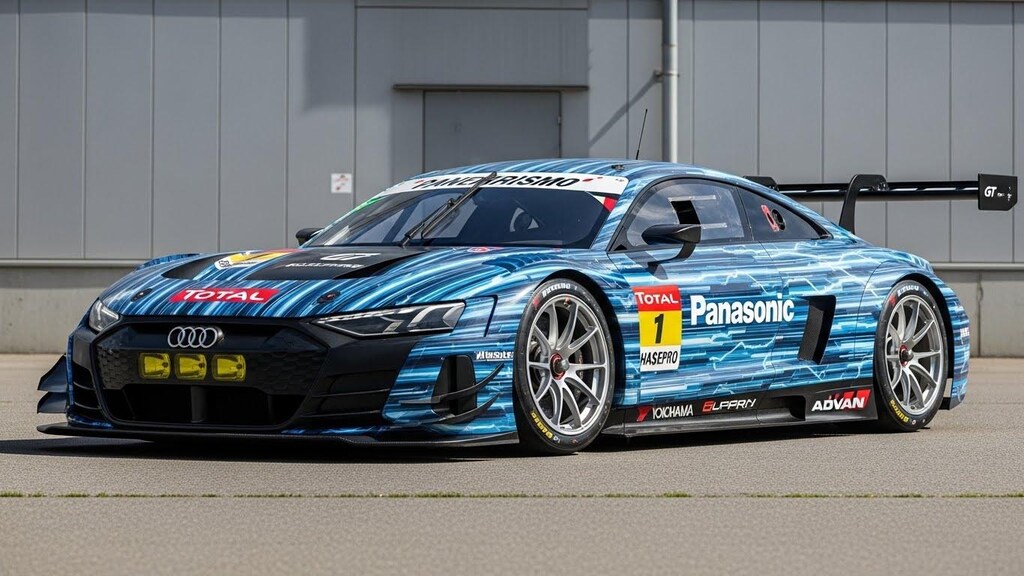 Panasonic　アウディビジョングランツーリスモレーシングカー