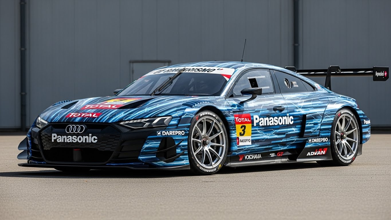 Panasonic　アウディビジョングランツーリスモレーシングカー | の人気AIイラスト・グラビア