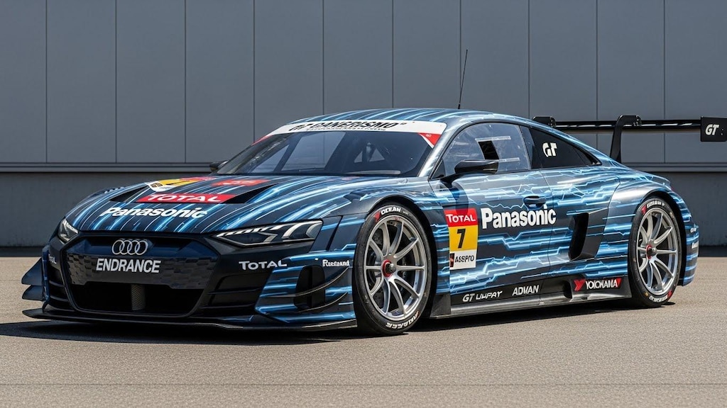 Panasonic　アウディビジョングランツーリスモレーシングカー