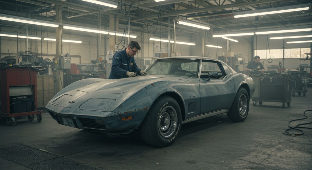 父の形見の車をレストア