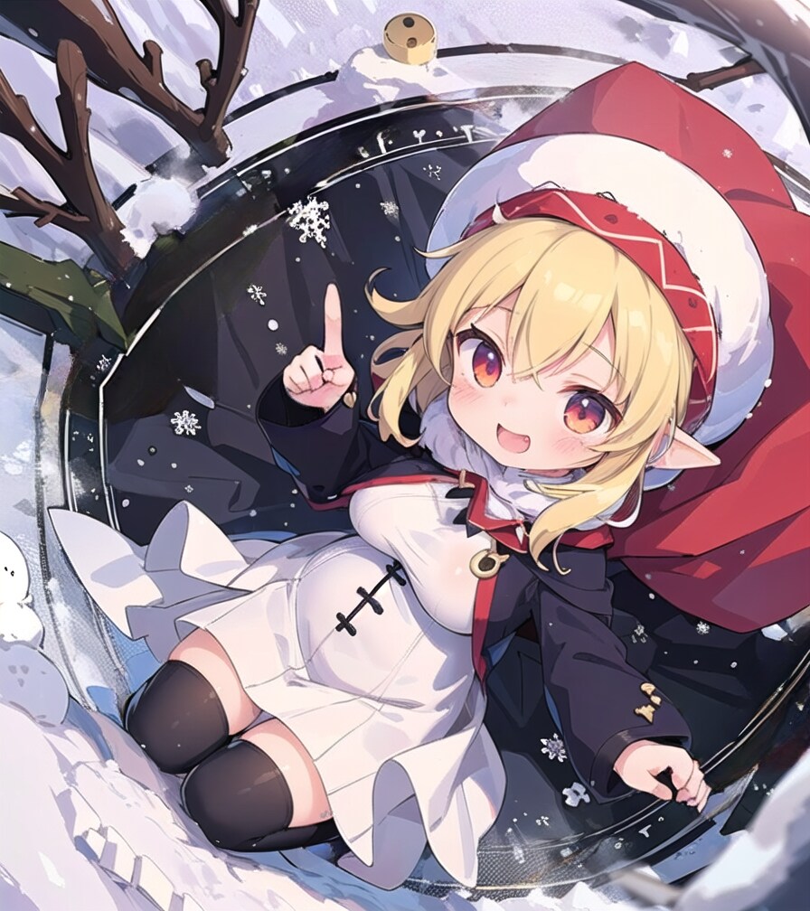 雪降らしの妖精