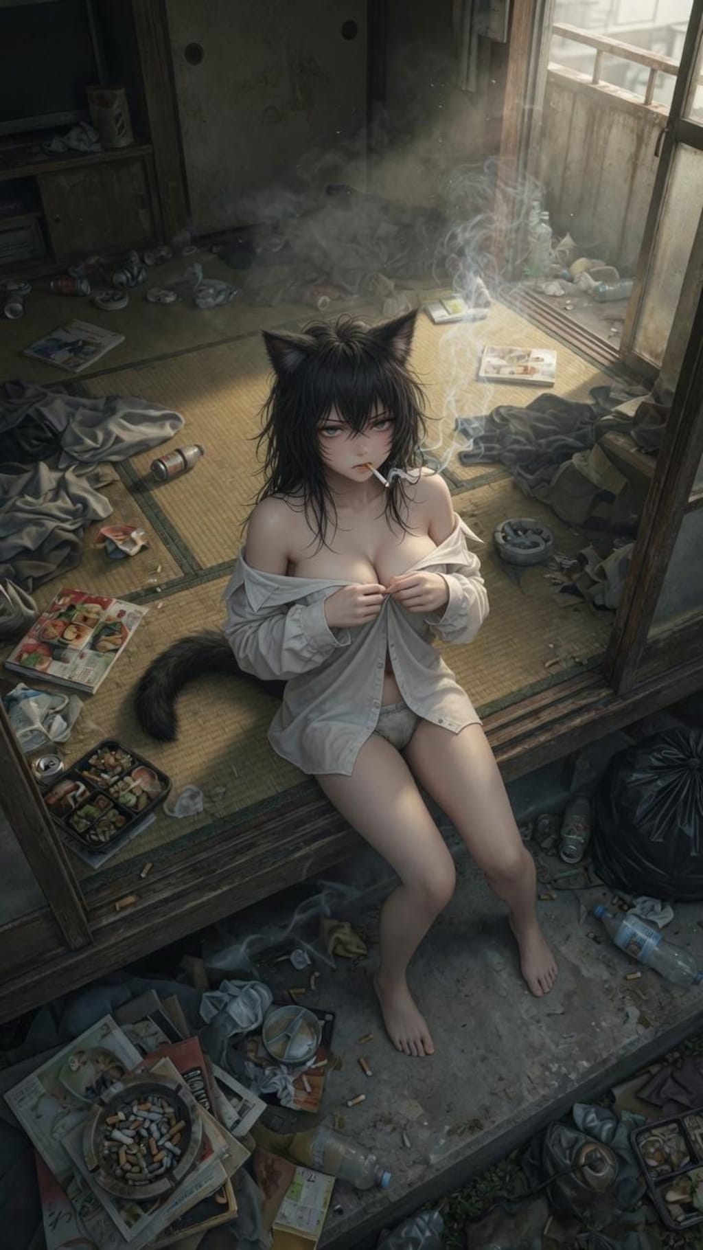 ヤニねこってこんな話だと思ってたんですよ…