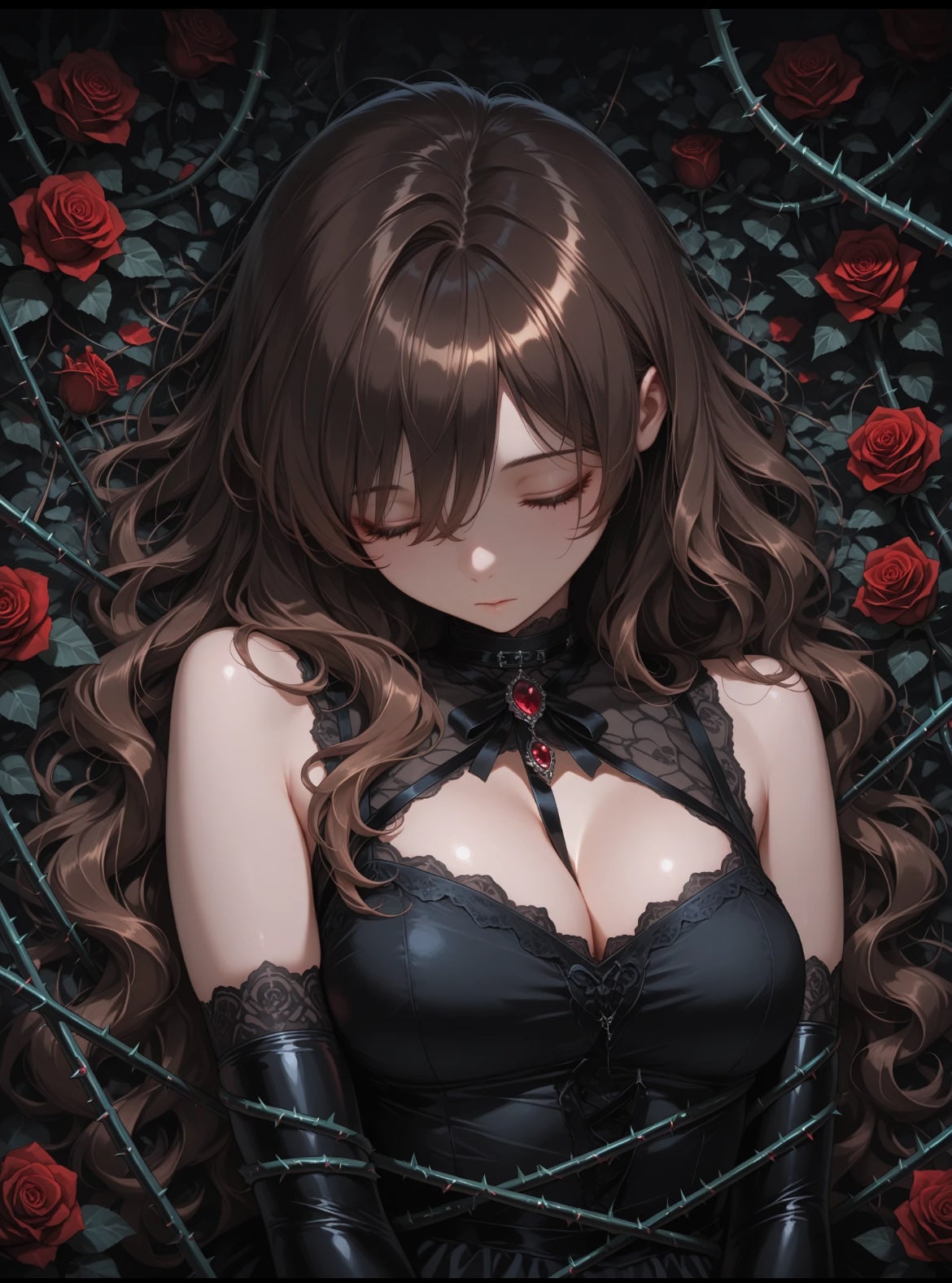 薔薇に捕らわれ