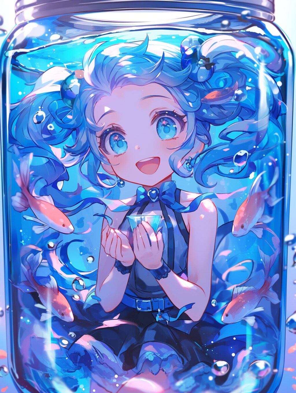 「瓶詰の少女」蒼40