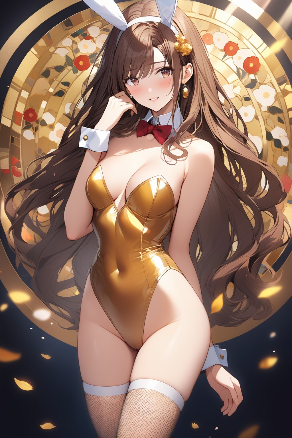 クリムト風（？）バニーさん　250120