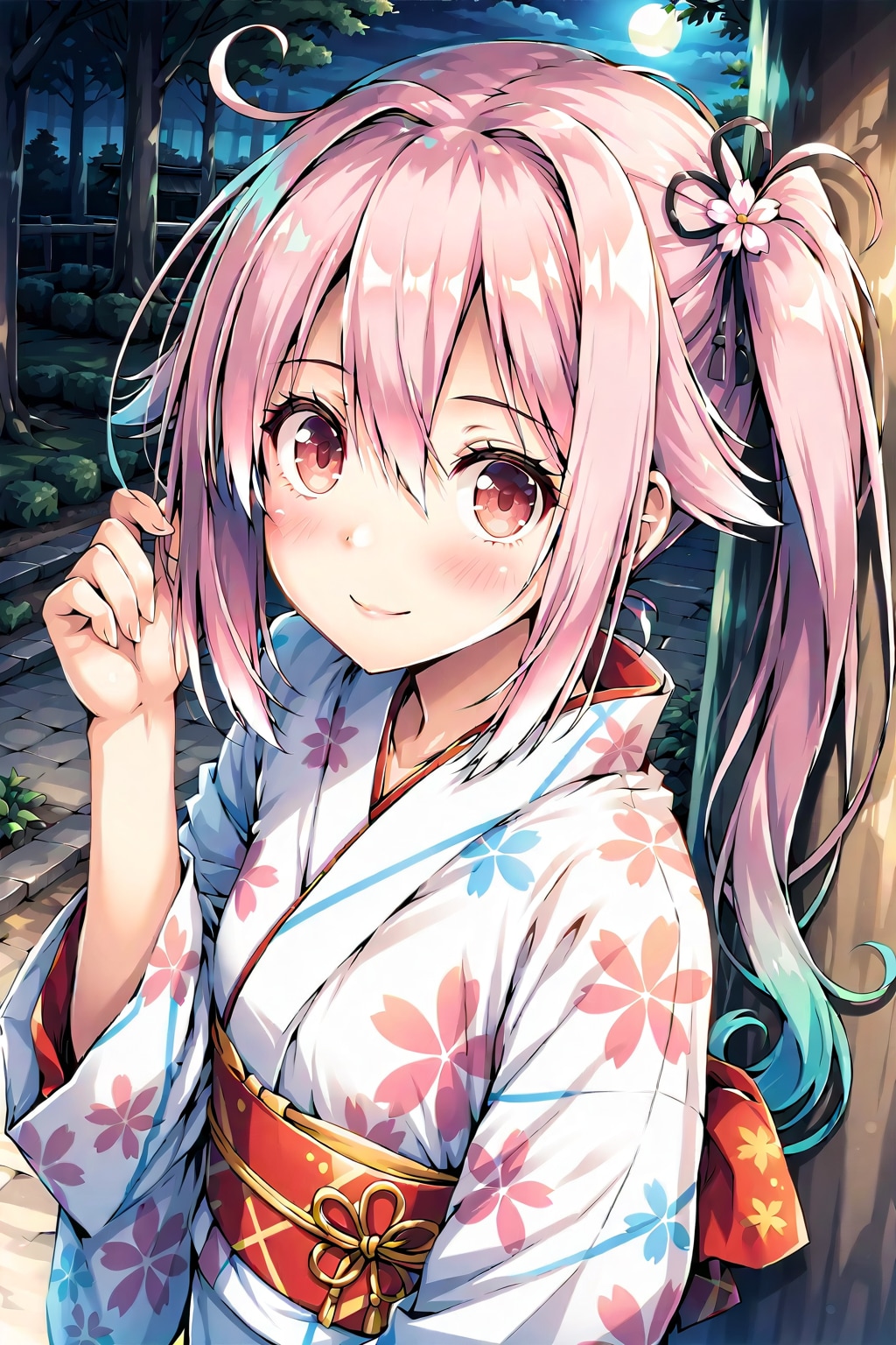 夏祭りの裏で