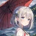 雨降り 2枚目