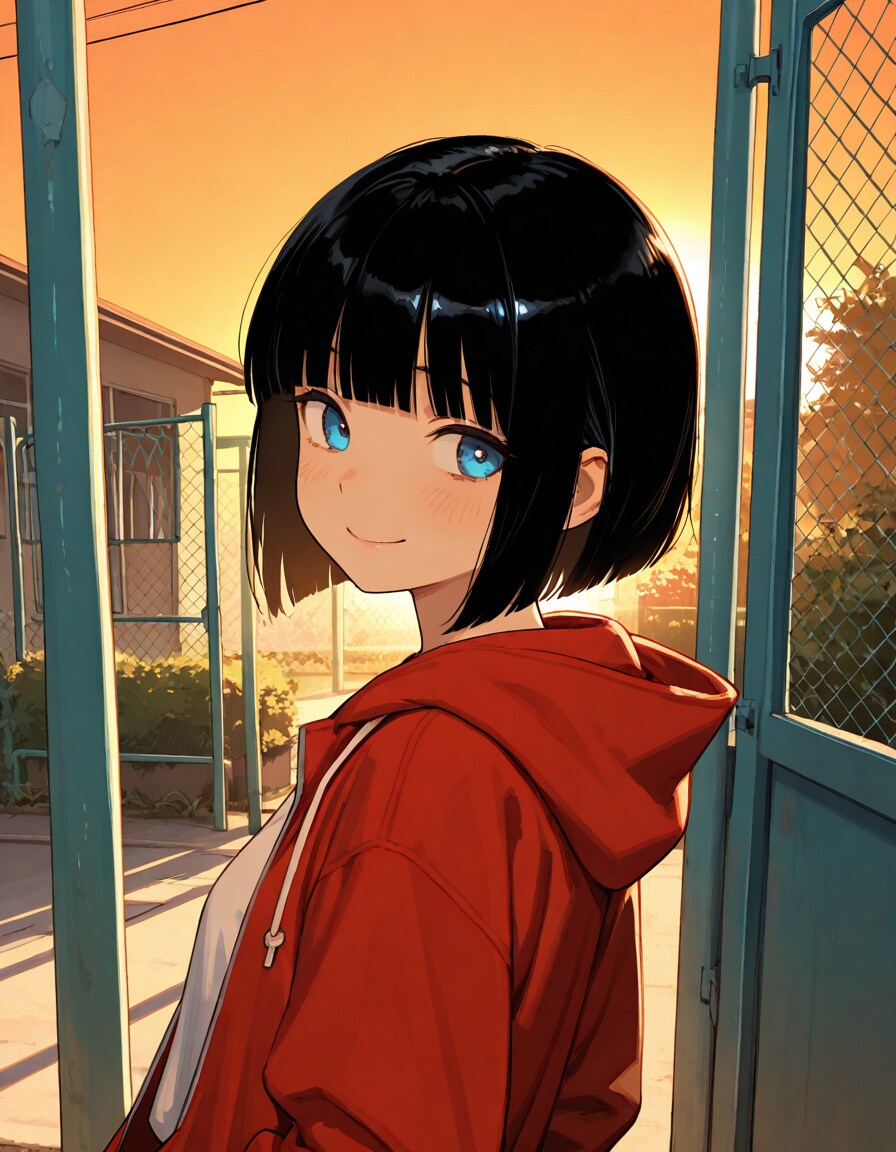 君に夕陽が似合うから