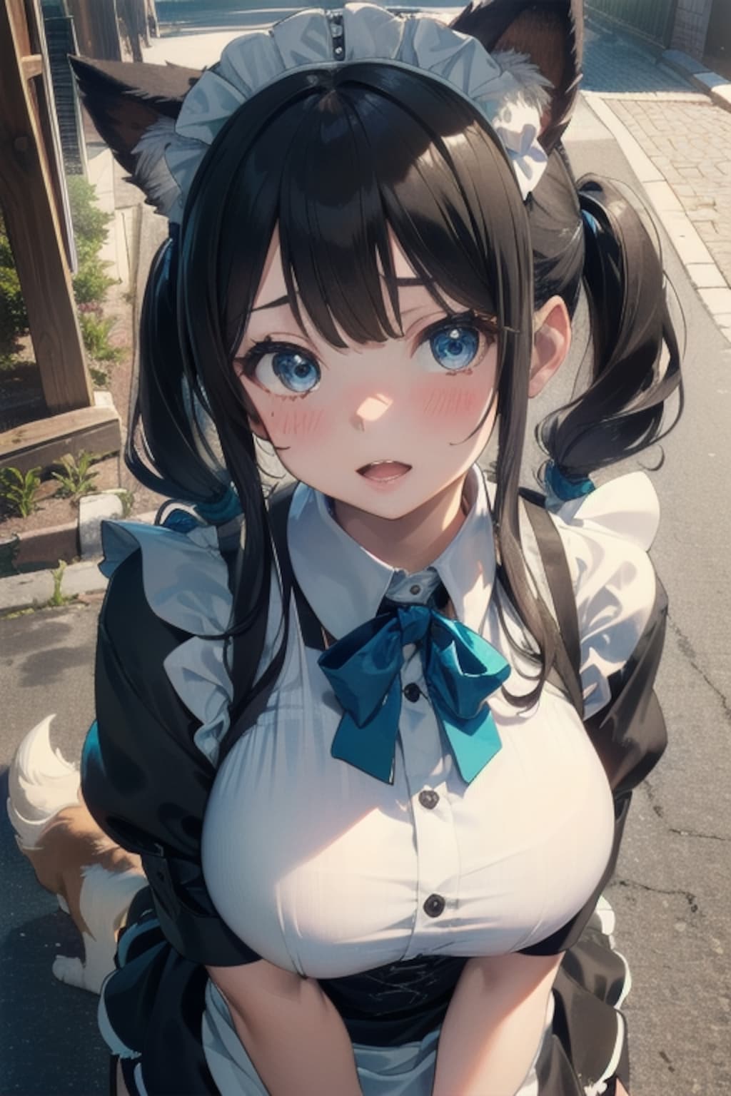 ご主人様、もっとかまって…ワン…