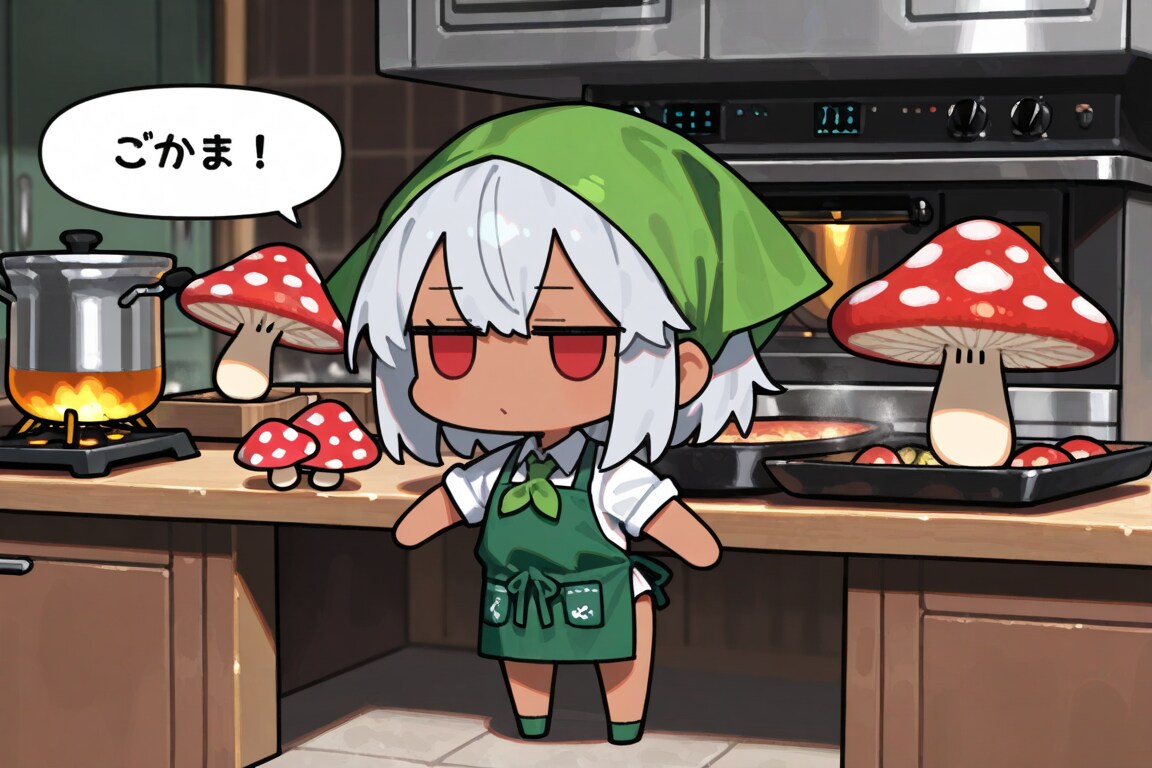 きのこ料理開発中