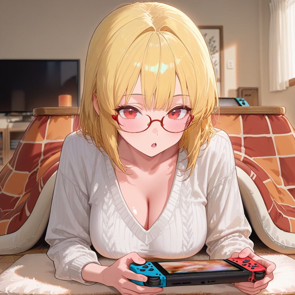 こたつでゲーム