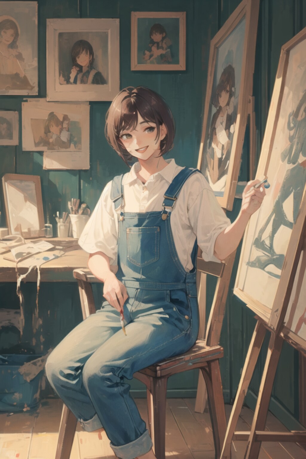 今日もモデル、お願いするよ。