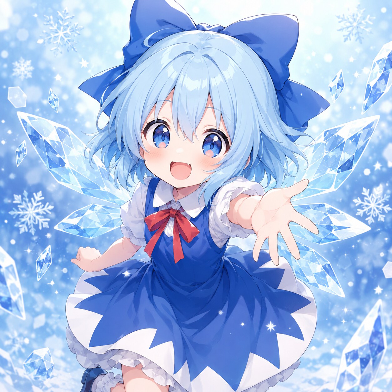 チルノアイスラブ | の人気AIイラスト・グラビア