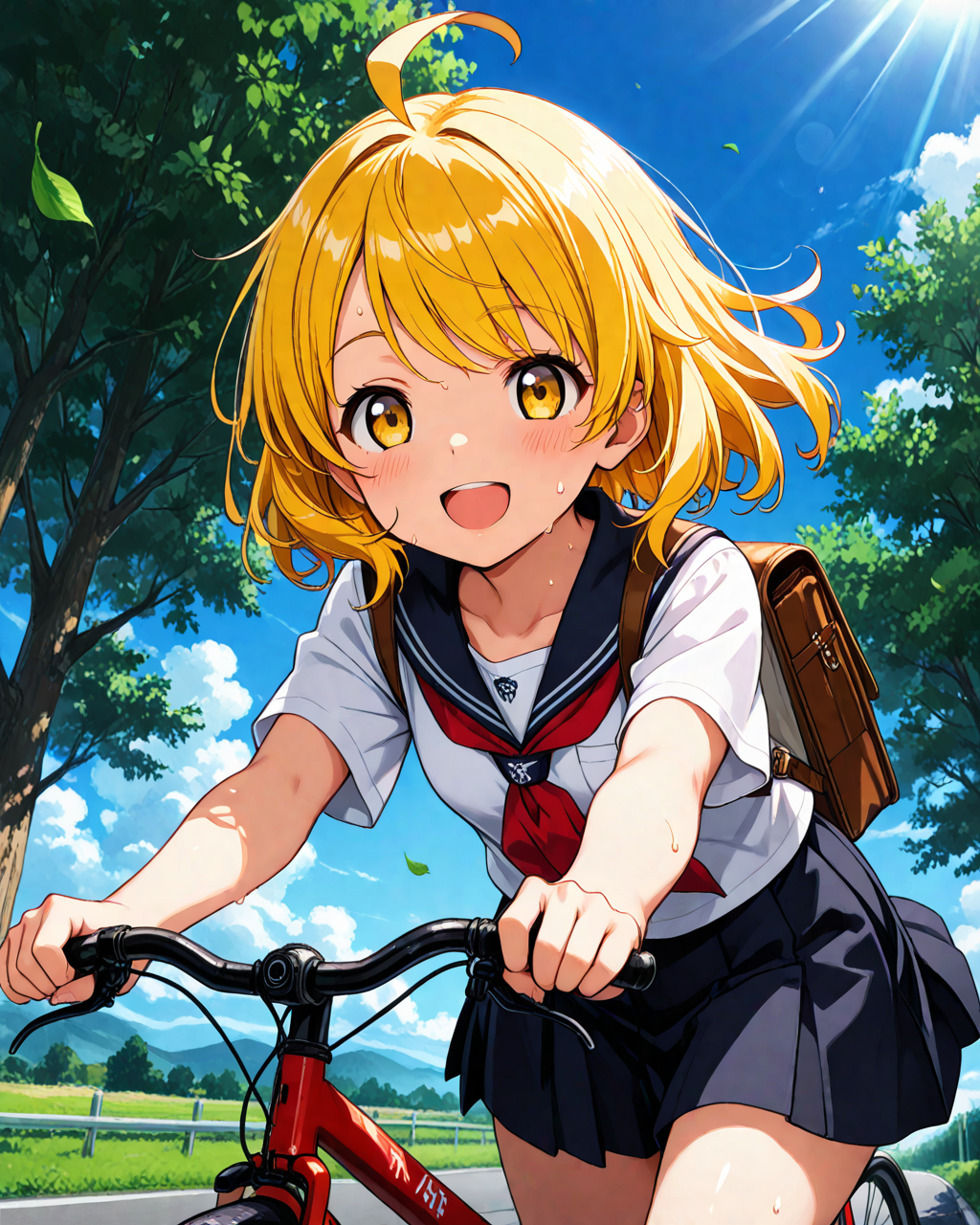 おはよぉ～っ！！今日も暑いねぇ！！