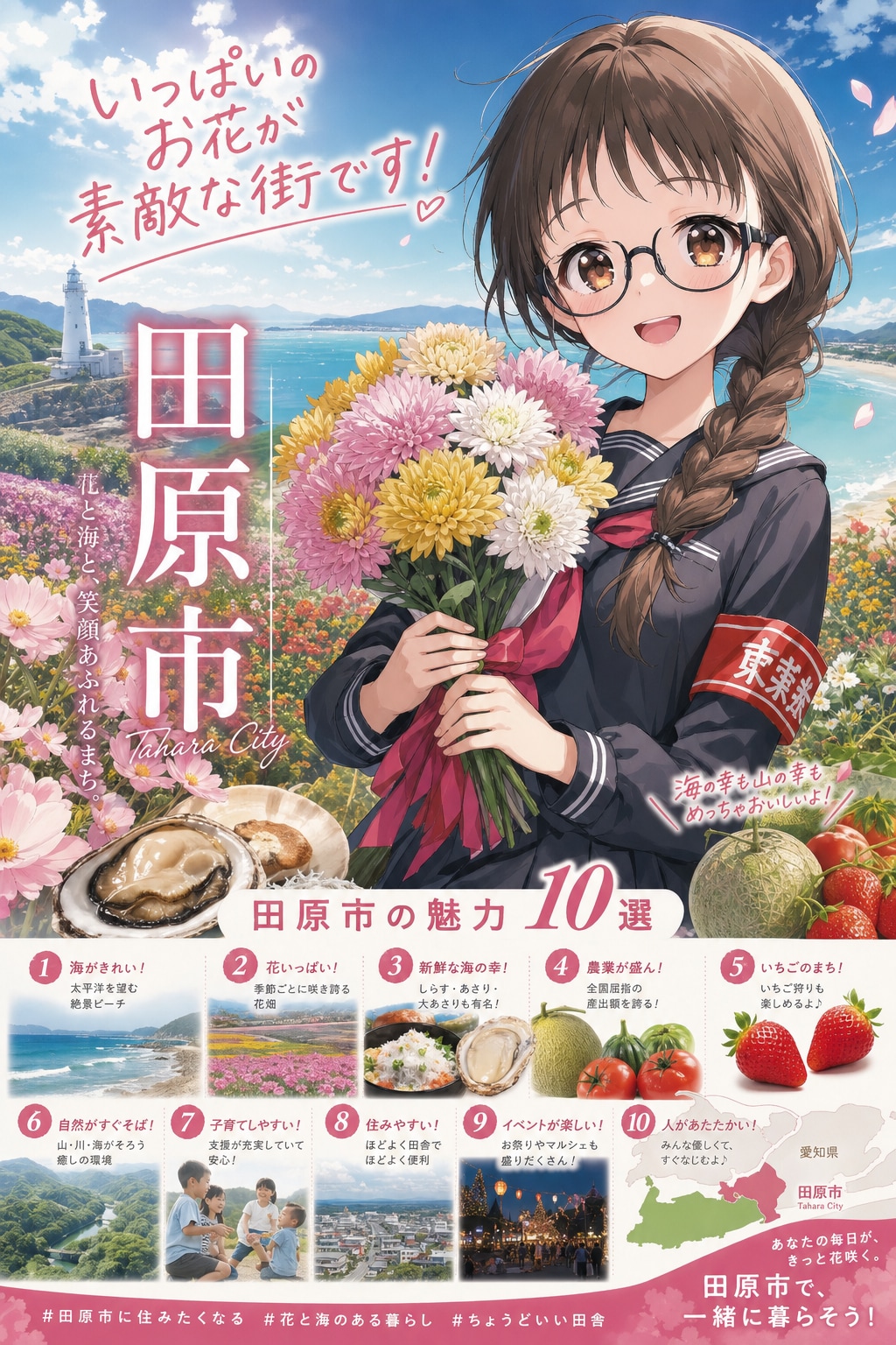 田原市観光大使委員長ちゃん