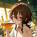 不健康な学者 2枚目