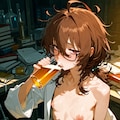 不健康な学者 4枚目