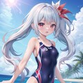 少女競泳水着 5枚目