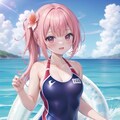少女競泳水着 6枚目
