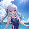 少女競泳水着 9枚目