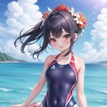 少女競泳水着 10枚目