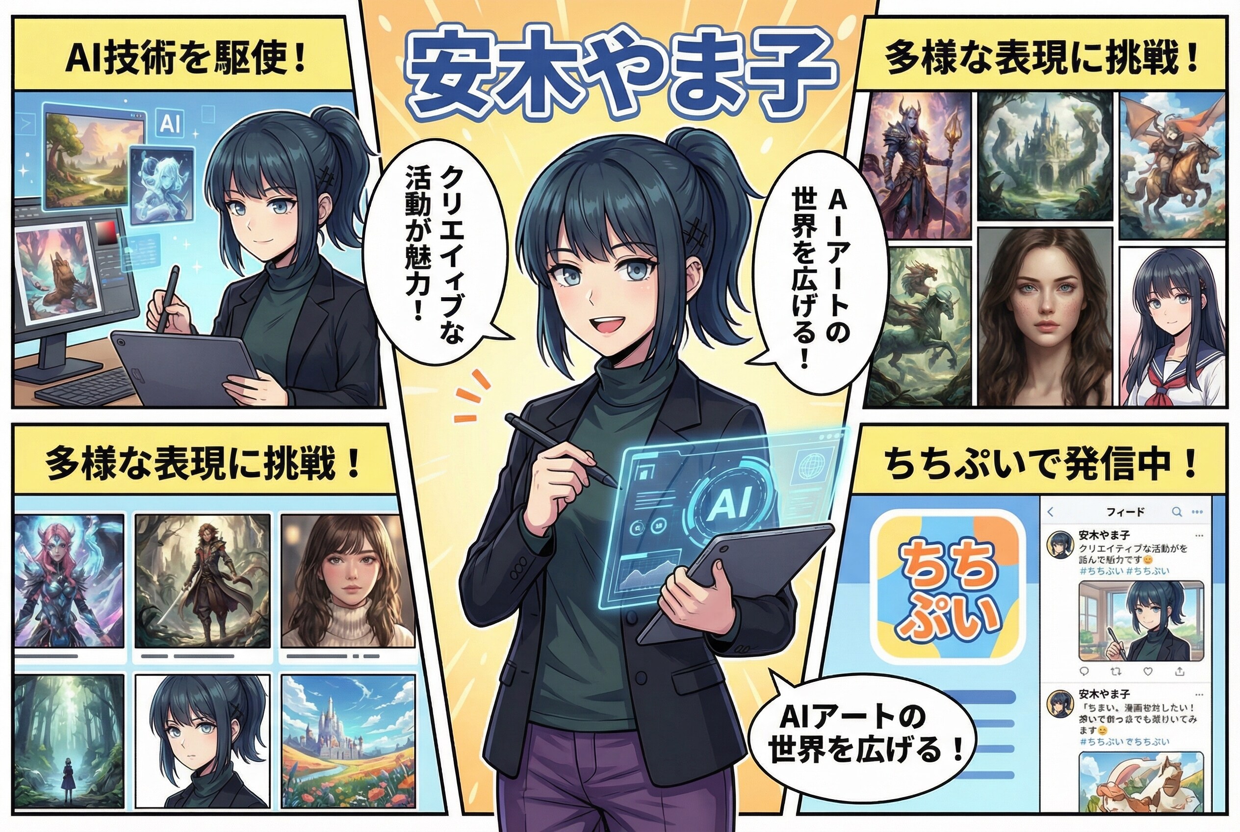 自己紹介用（失敗） | の人気AIイラスト・グラビア