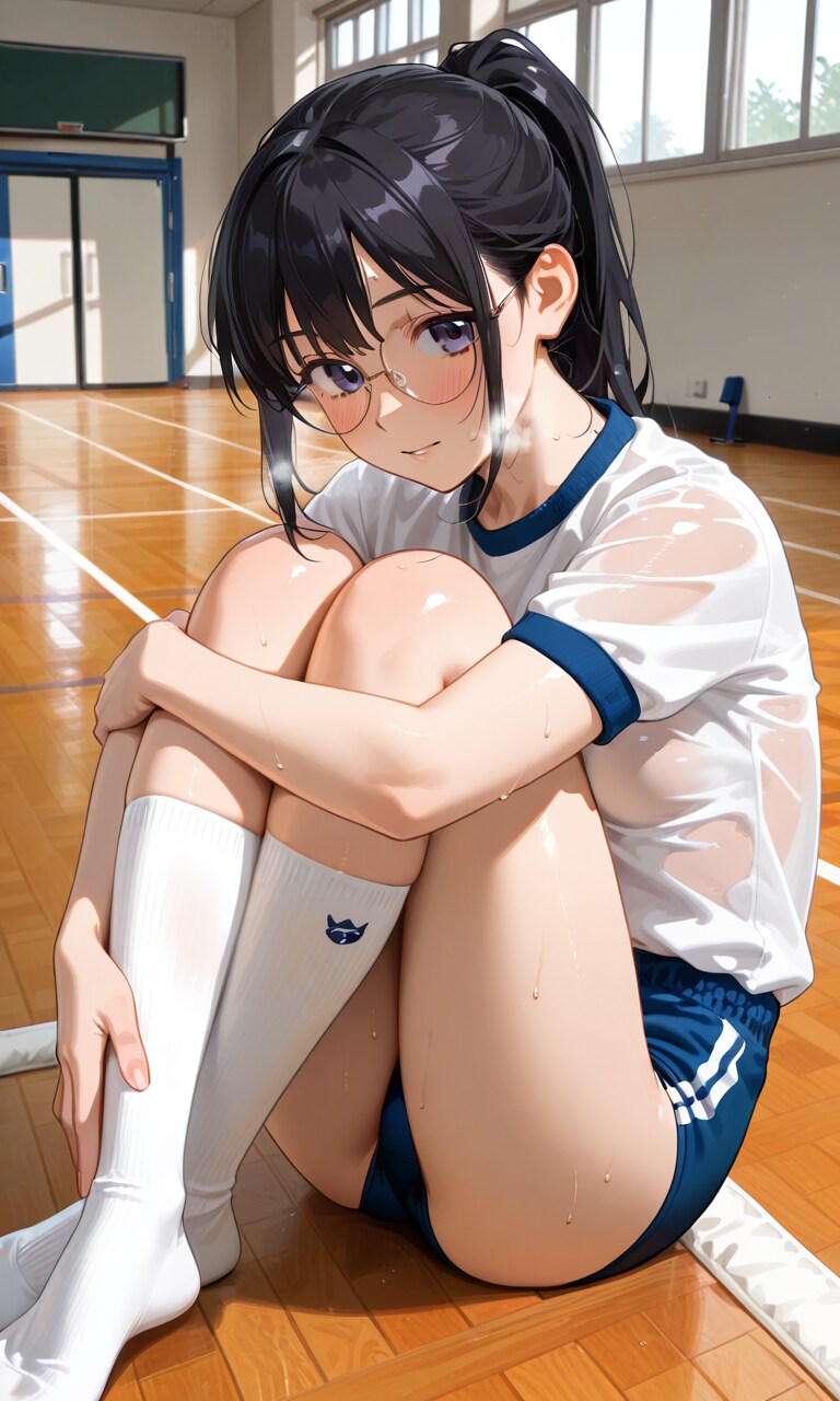 ポンコツちゃん体育座り#2