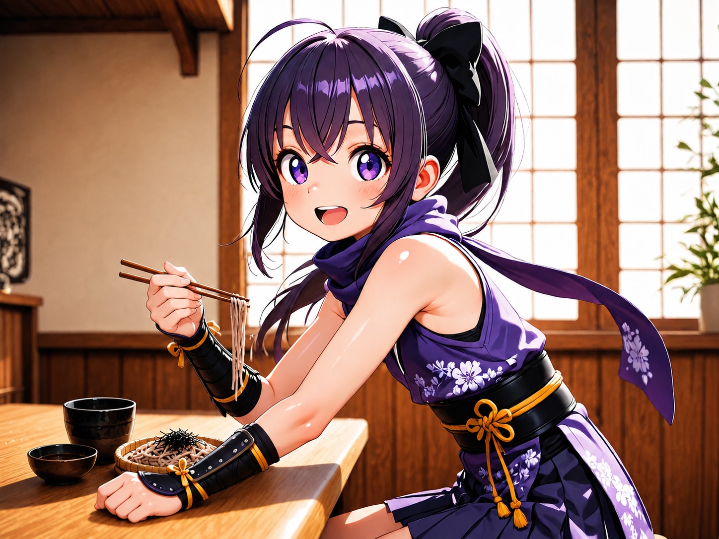 ざるそばとクノイチ