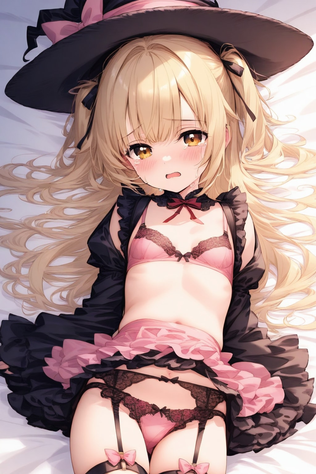 泣いてる魔女っ子