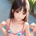 かわいい水着・ビキニの女の子 6枚目