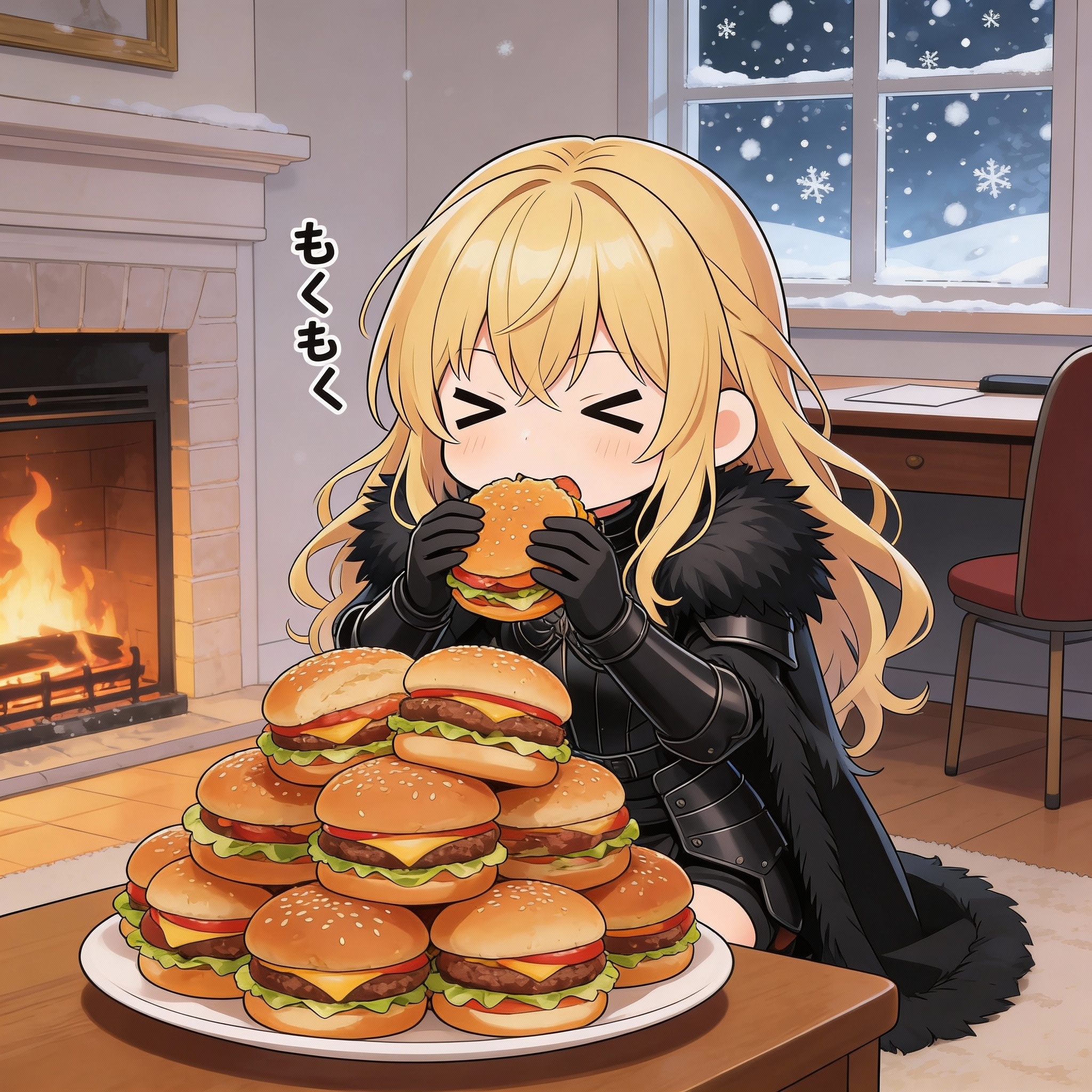 バーガーとエリザベス | の人気AIイラスト・グラビア