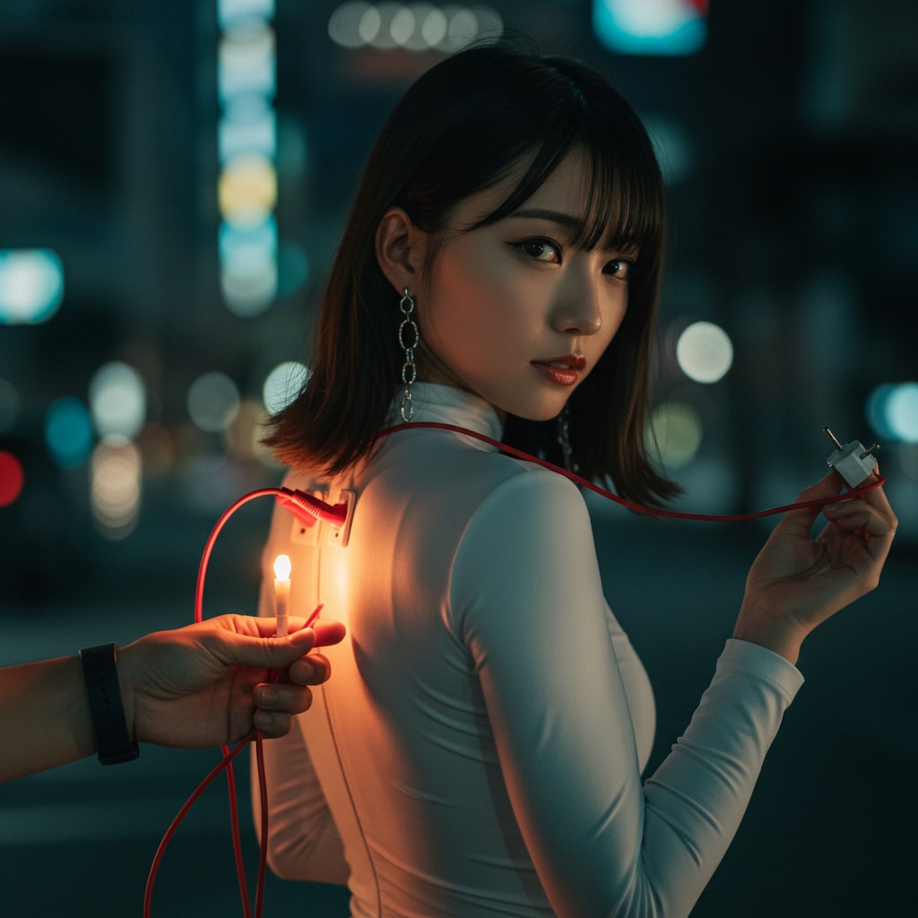 深夜のプラグスーツ