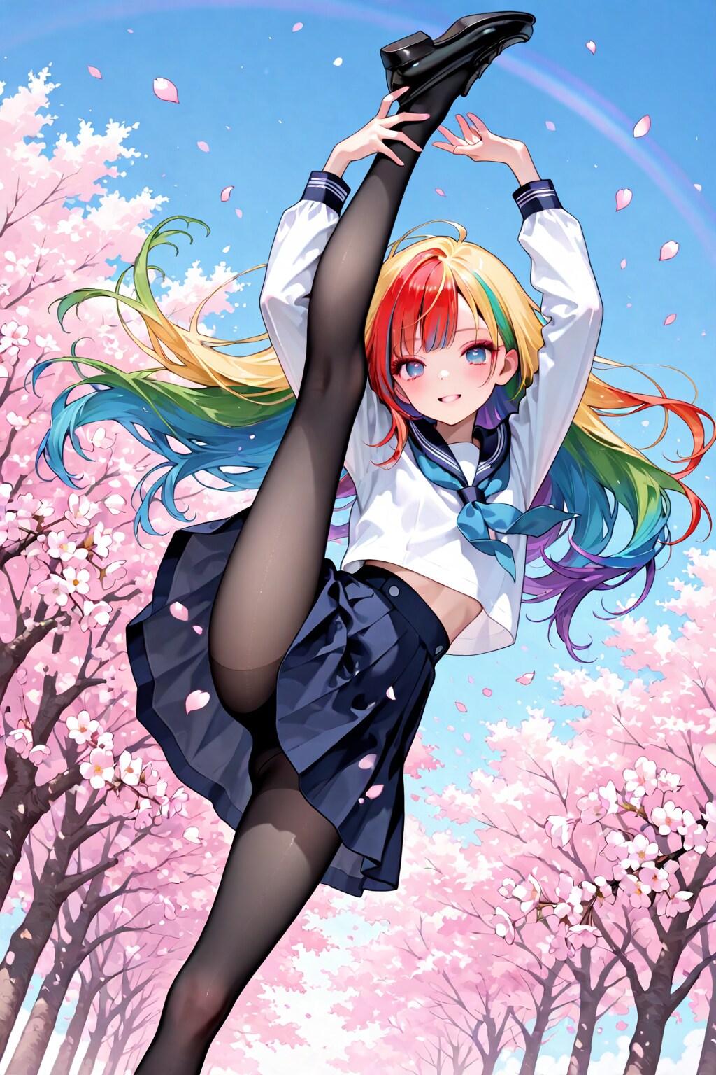 (HOLE)I字バランス